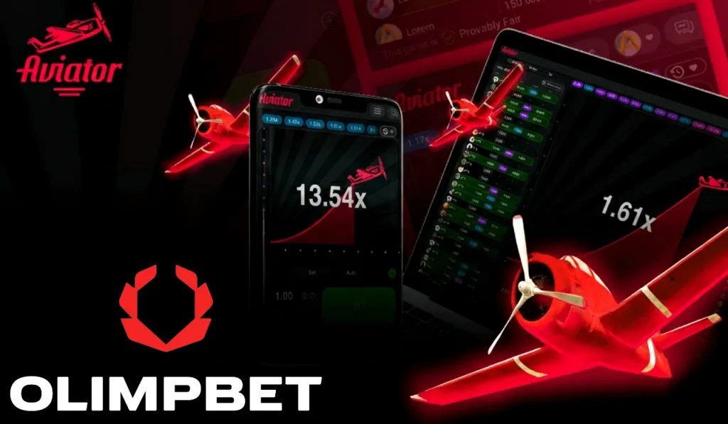 Olimpbet Aviator logo
